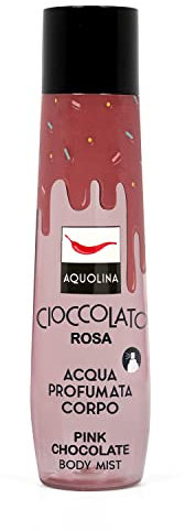 Aquolina Duftendes Körperwasser Rosa Schokolade. Anhaltender, umhüllender und Gourmand-Duft - 150 ml