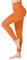 SINOPHANT High Waisted Leggings for Women, Buttery Soft Elastic Opaque Tummy Control Leggings, Plus Size Workout Gym Yoga(Orange1,L-XL)
