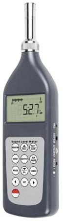 Decibel Meter, Pulse Integrating Sound Level Meter Integrating Average Sound Level Meter 25dB(A)~ 130dB (A) Ambient Noise Meter