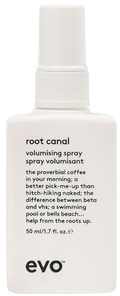 evo Root Canal Volumising Spray - Texture Boost Supports Roots Natural Thickening Lightweight Styling Spray - Travel Size, 50ml / 1.7fl.oz