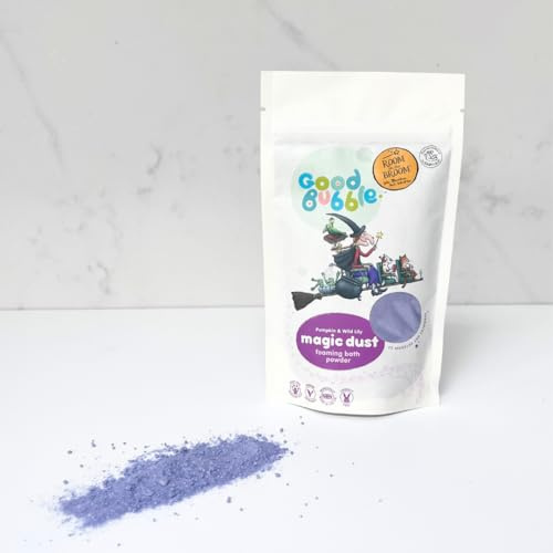 Good Bubble Room on the Broom Bath Powder for Kids (180g) - Allergen-Free Bath Dust - Fun Sensory Play for Toddlers and Children