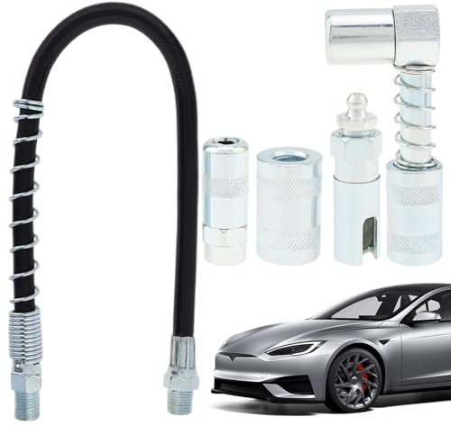 Zegaqae Set di Lubrificanti Spruzzatore Grasso Tubo E Ugelli - Su Misura Pesante Per Officina E Industriale