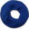 styleBREAKER Unisex Feinstrick Schal, einfarbiger Loop Schlauchschal, Feinripp Winter Strickschal, Loopschal 01018112, Farbe:Royalblau