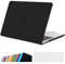 iNeseon Hülle Kompatibel mit 2016-2022 MacBook Pro 13 Zoll Modell A2338(M1 M2) A2289 A2251 A2159 A1706 A1989, Plastik Case Schutzhülle und EU Tastaturschutz für MacBook Pro 13,3, Schwarz