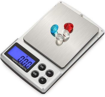 100 g x 0,01 g multifunktion smyckesvåg med LCD-skärm hög precision mini elektronisk våg