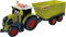Happy People L&S 34541 Claas Kids Axion 870 Traktor + Anhänger Cargos 750 - mit Licht und Sound, grün