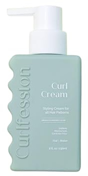 CURLFESSION Curl Cream for Curly Hair Defines and Moisturises Curls and Waves, Controls Frizz - 8ml