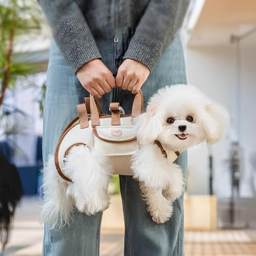 Imbracatura di sollevamento per cani, imbracatura per cani di piccola e media taglia, borsa portatile per animali domestici, trasportino per cani di piccola taglia per cuccioli di gatto all'aperto