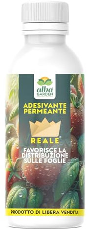 Albagarden - Bagnante Adesivante Piante Per Agricoltura, Da Impiegare Insieme A Fungicida Insetticida Acaricida Diserbante, Ideale Per Tutte Le Piante X 1 Kg