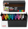 Posca Farbmarker, Kunststifte, 1,8–2,5 mm, Schreibtisch-Geschenk-Set (PC-1MR Schreibtisch-Set, 23 Stück)