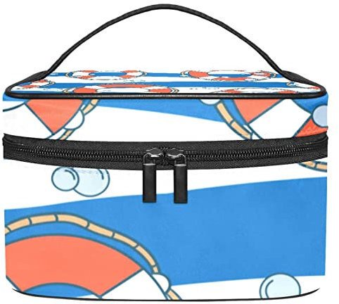 Lifebuoy Makeup Bag Travel Cosmetic Bag Portable Toiletry Storage Bag Cosmetics Case