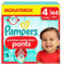 Pampers Premium Protection Pants Größe 4, 168 Windeln, 9kg-15kg, Mit 360° Passform und 2x breiteren Bündchen als vorher für unseren besten Komfort & Schutz