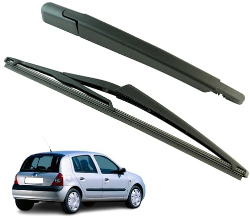 Bras essuie glace arrière compatible pour Clio 2 (1998-2012) AVEC BALAI D’ESSUIE-GLACE ARRIÈRE. 7701045207