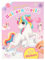 Depesche 12703 Ylvi Create your Unicorn World - Stickerbuch mit 20 bunten Hintergrundseiten zum Selbstgestalten, inkl. 6 Stickerbogen