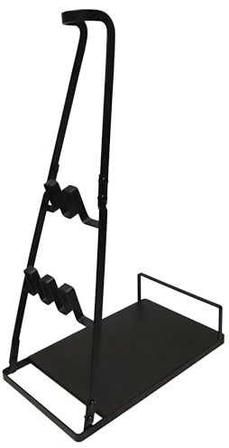 vhbw Staubsaugerhalter Ständer kompatibel mit Bosch Serie 4 Flexxo 28V, Serie 6 Athlet 20V Akku-Staubsauger, Handstaubsauger Schwarz