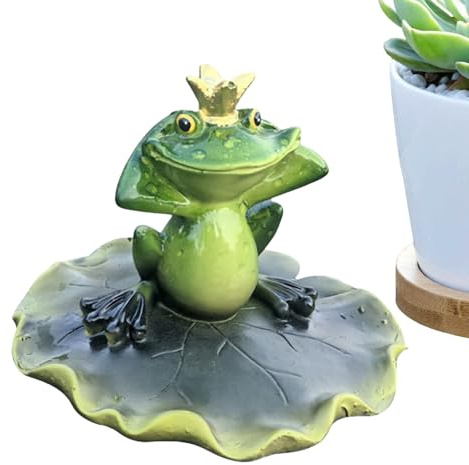 Pond Decorations Outdoor | Floating Frog Animal Pond Sculpture,Realistic Animal Figurine Weatherproof Resin for Garden Backyard Park Basin Water Landscape Housewarming