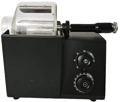 Tostador De Café Eléctrico En Grano,Tostadores De Café De Aire Caliente De 150 G/200 G, Perilla De Temperatura De 300 °C Y Tiempo Ajustable De 10-60/99 Min, Máquina Tostadora De Cafés(150g)