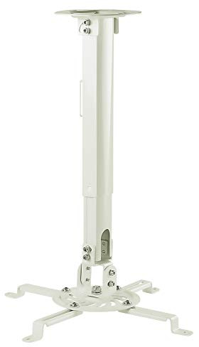 Mount-It! Ceiling Projector Mount | Full Motion and Height Adjustable from 14.5-21.5 Inches | Universal Bracket Fits Epson, Optoma, Benq, and Viewsonic Projectors | 30 Lbs Capacity (Medium)