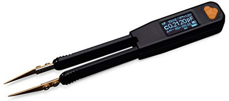 LCR Research Pro1 Plus - 100KHz LCR Meter with 0.1% Accuracy/LED Tester/ESR Meter/Smart SMD Tweezers