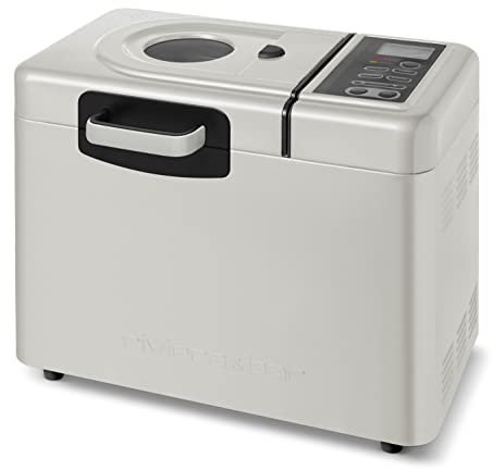 riviera&bar - Machine à Pain Sans Gluten avec 14 Programmes, 3 Tailles, Distributeur d'Ingrédients, Pétrin Auto-Rabattable, Maintien au Chaud, Départ Différé, 820W Puissant, MP579A