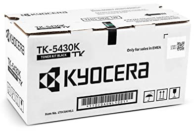 Kyocera TK-5430K Schwarz. Original Toner-Kartusche. Kompatibel für PA2100cx, PA2100cwx, MA2100cfx und MA2100cwfx