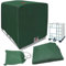 Rouzin IBC Tank Abdeckung 1000L, IBC Wassertank Abdeckung 120x100x116cm, IBC Container Abdeckung Outdoor 420D Oxford IBC Schutzhülle