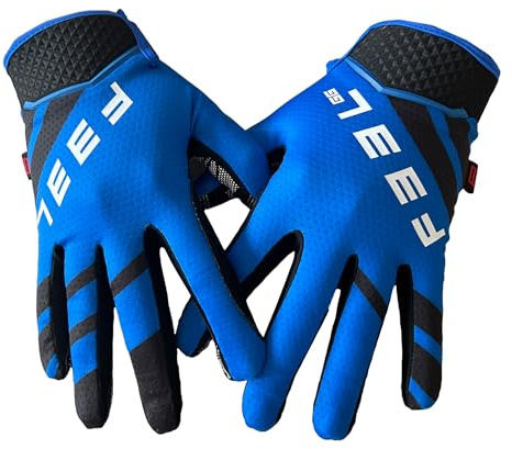F33L SR3 Diamond Sim Racing Handschuhe, Blau, Größe XL
