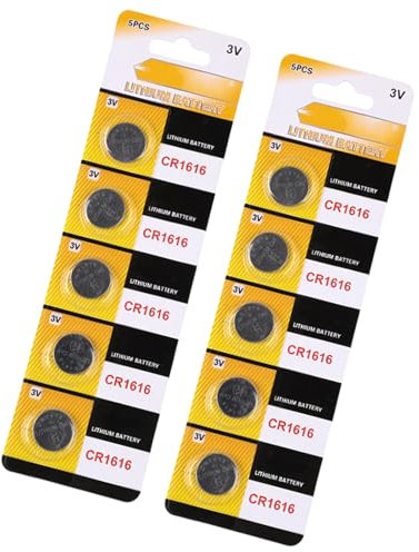 ZYKEJJDDAK CR1616 CR1620 CR1625 CR1632 3V litium knappcell batterier pålitlig kraft för bilnyckel och elektronisk leksak