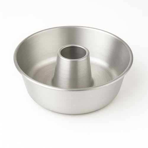mille idee Set 3 Ruoti per Ciambella D.32 cm h8 in Alluminio – Teglie con Foro Centrale e Cono Aperto – Ideali per Torte, Casatiello e Rustici – Cottura Uniforme e Qualità Professionale