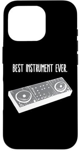 Contrôleur de mixage DJ Équipement de Table tournante Mix DJ Coque pour iPhone 16 Pro