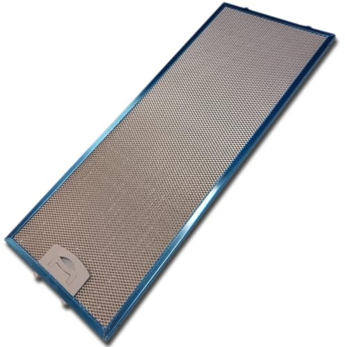 Filtro de metal antigrasa para campana extractora 49026164 ROSIERES