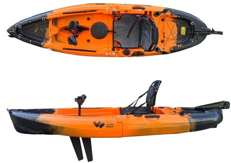 Kayak de pêche démontable Long Wave Samoa avec pédales…