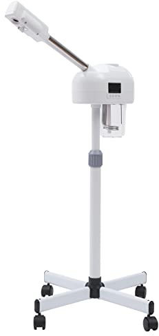 Vapozone,Vaporisateur Mobile Vaporisateur Ozone Salon Spa Visage Sauna 750W-Réservoir D'eau Transparent Indépendant,Pour Salon Coiffure Beauté