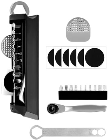 Bicycles Hidden Tool Set - Bicycles Hidden Tool Box | Portable Tool Box | Folding Trolley Hidden Tool Box | Removable Storage Tray | Lock Folding Bikes Accessories for Experienced