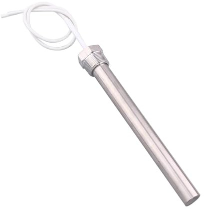 Riscaldatore Elettrico Hot Rod, Cartuccia Filettata NPT Da 3/4'', Riscaldatore Elettrico Ad Immersione Da 300 W, 500 W, 600 W, 800 W E 1000 W(48V,800w L200mm)