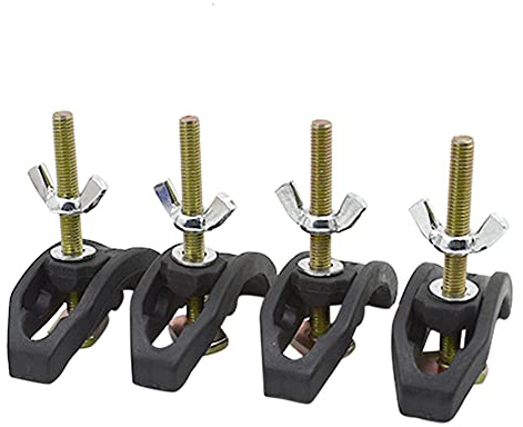 Drill Press Hold Down Clamps, 4 Pack T Slot Work Holding Clamp Set