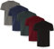 FM London 3/5-Pack Mens T Shirt - Premium Weight T-Shirts with Lightly Fitted Design - Super Soft T-Shirt Made with 100% Cotton - Stretch Men's T-Shirts for Any Occasion - Durable Comfort Fit