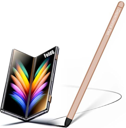 S Pen Replacement, Fold6 Pen Stylus Pen, Fold6 Slim Pens, Input pen for Samsung z Fold6 Fold Edition, Universal Stylus Pens for Samsung Galaxy Z Fold6-Pink