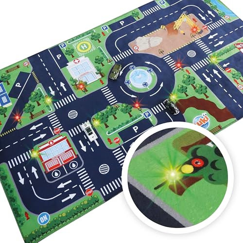 BUKI 5702 - Straßenteppich mit Licht