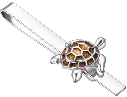 Asienice Tie Pins For Men Animal Tie Clip Silver Tie Pin Personalised Men Suit Jewelry