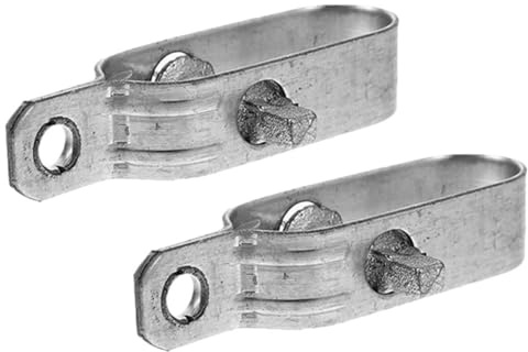 WOFASHPURET Tensor de Alambre para Cercas de Acero Resistente Oxidación Ajuste de Tensión, Adecuado para Actividades Recreativas y Forestales, Paquete de 2 Piezas