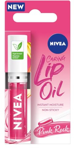 NIVEA Pink Rock Care Lip Oil 5.5 ml