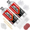 Colla Metallo 100 ml - Colla Epossidica Bicomponente per la Riparazione Rapida di Metallo, Acciaio, Ferro, Lega di Alluminio, Rame, Ceramica - Adesivo Attaccatutto Forte e Resistente al Calore