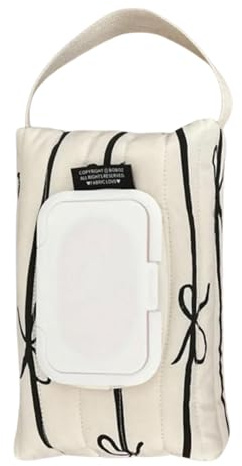 Wet Wipes Dispenser, Wipe Dispenser Holder Bag | Refillable Storage Organizer Pouch for Travel Shopping Bathroom Walking Living Room Car Camping Party Fishing Picnic