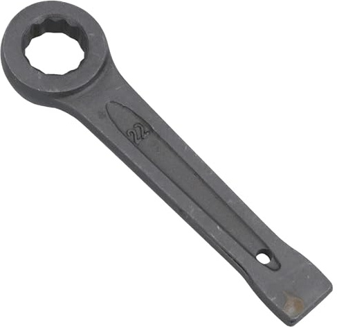 22mm Slogging Box End Striking Ring Wrench Spanner Bi-Hex 12 Sided Metric