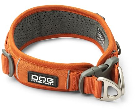 DOG Copenhagen Urban Explorer 3.0 Collar, Orange Sun, Small