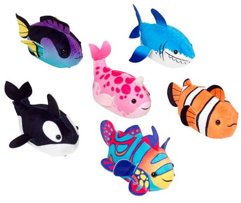John Adams Zhu Zhu Pets | Zhu Zhu Aquarium Toy Fish (Set A Assorted - One Supplied) | Interactive, Collectible Pet with Sounds and Movement | Electronic Pets | Ages 4+