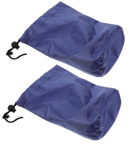 HOODANCOS Bolsa De Almacenamiento para Chaquetas De Plumas 2 Unidades Ligera Bolsa con CordóN Oxford Impermeable para Viajes Camping Senderismo ProteccióN UV Y OrganizacióN Eficiente