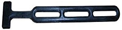 Schwagers delshop 10 x gummitrappa 8 mm x 280 mm svart hänge presenning UV-resistent