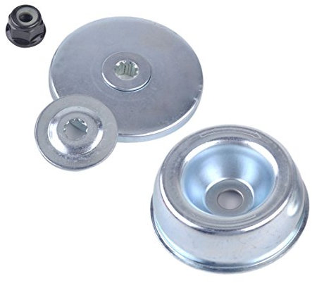 Adaptador de cuchilla Accesorio Kit de arandela de empuje de placa de conductor adecuado para Stihl FS120 FS200 FS250